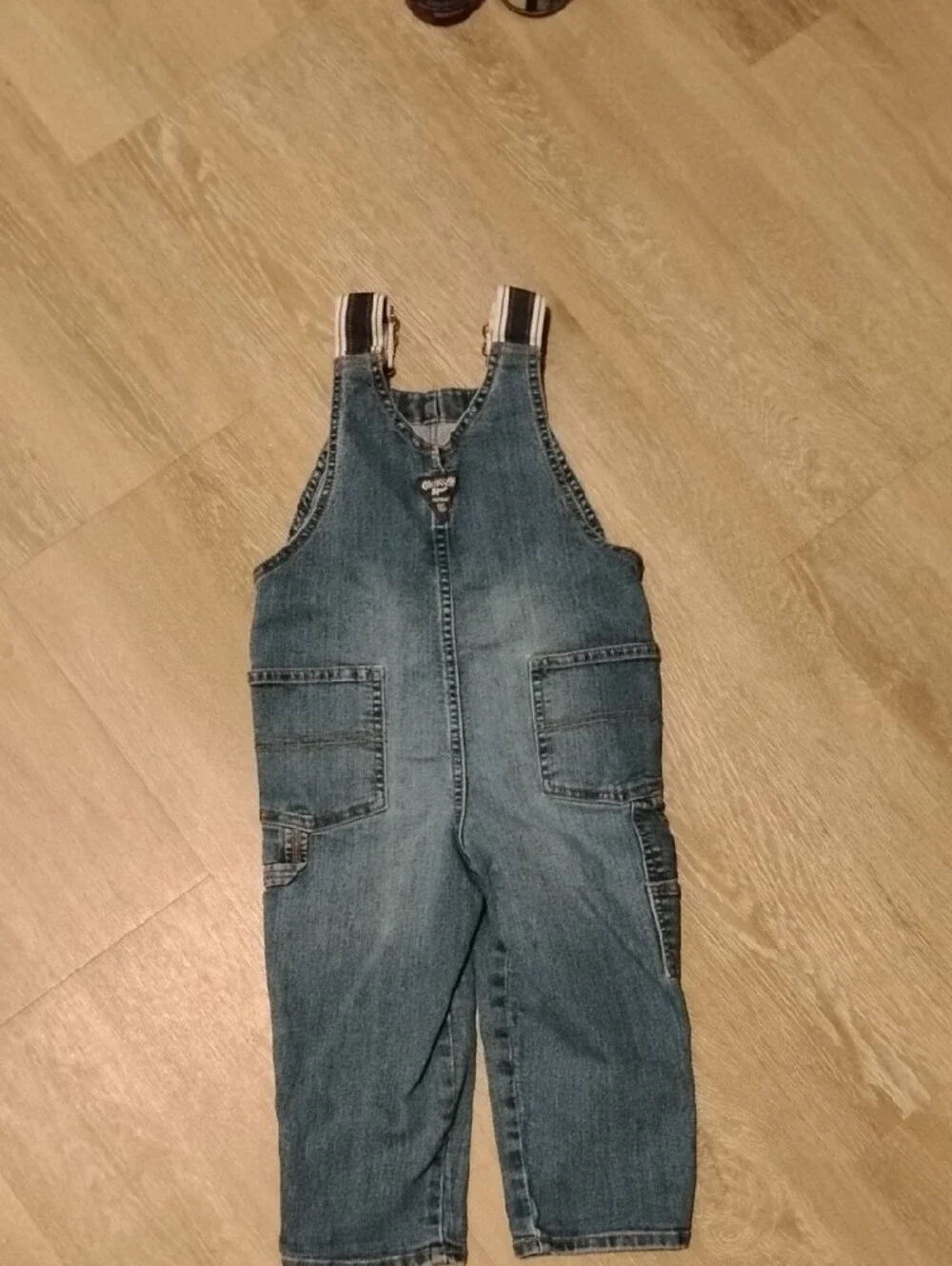 OshKosh B'gosh Light Blue Denim Kids Overalls